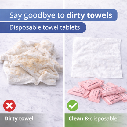 Compressed Towel Tablets