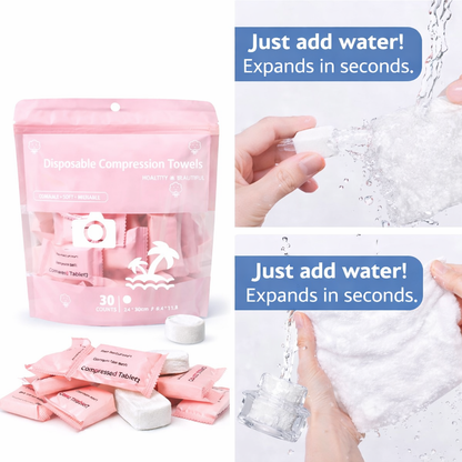 Compressed Towel Tablets
